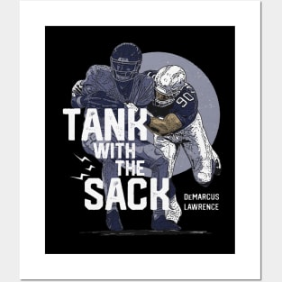 DeMarcus Lawrence Dallas Tank Posters and Art